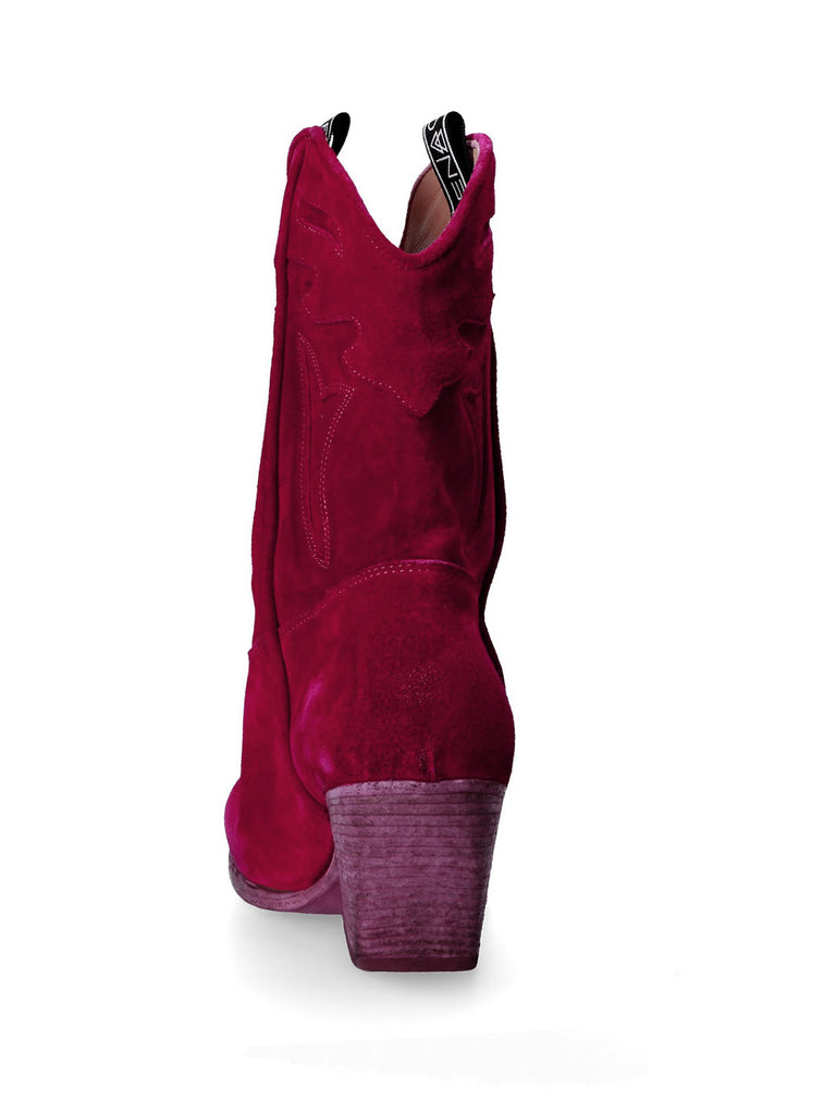 Stivale Texano Magenta