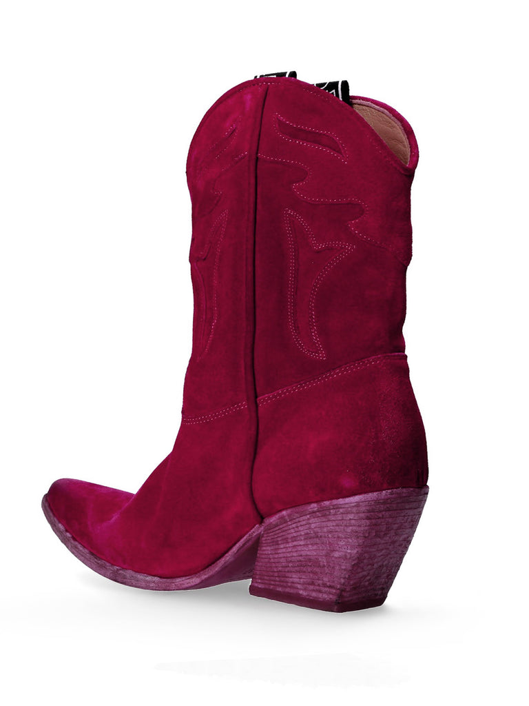 Stivale Texano Magenta