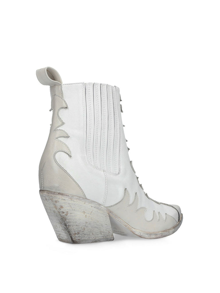 Tronchetto texano bianco