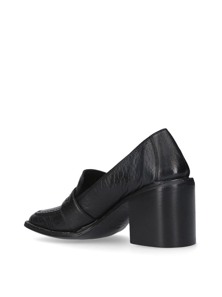 Mocassino con tacco